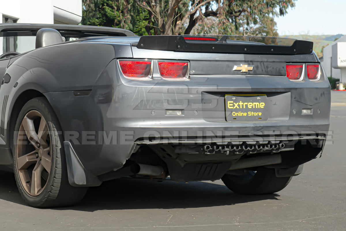 2010-13 Camaro Smoke Tinted Wickerbill Spoiler image 3