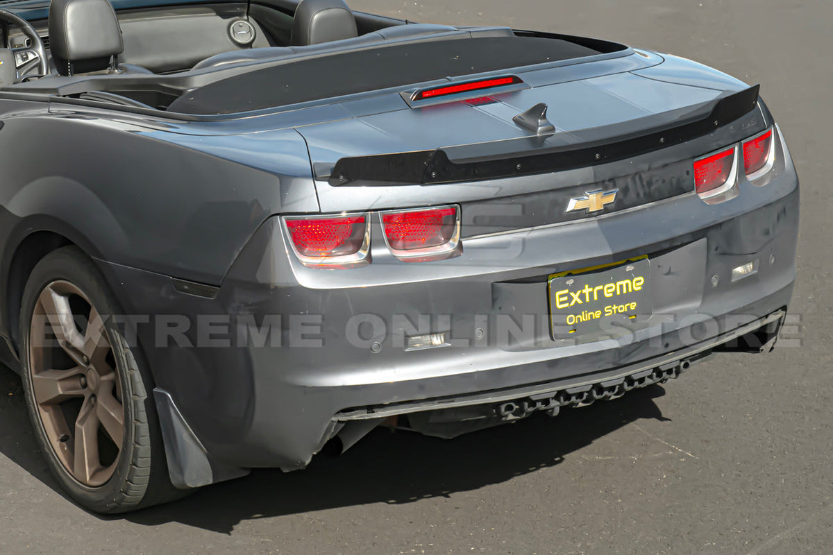 2010-13 Camaro Smoke Tinted Wickerbill Spoiler image 4