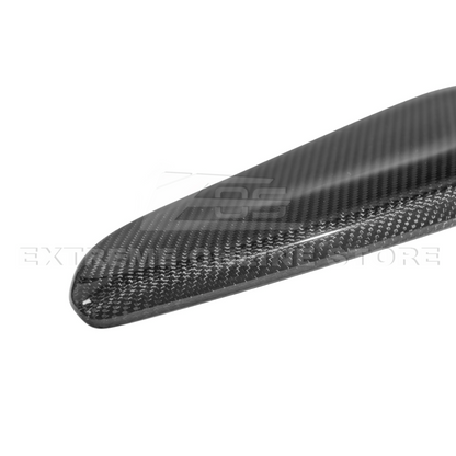 2019-24 Camaro Dry Carbon Fiber Front Side Knee Pad Panel Cover Pair image 18