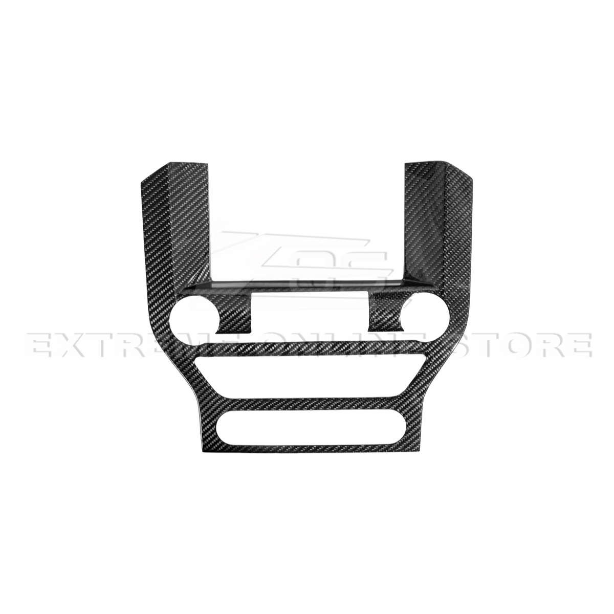 2015-23 Ford Mustang DRY CARBON FIBER Center Console Control Panel Cover image 13