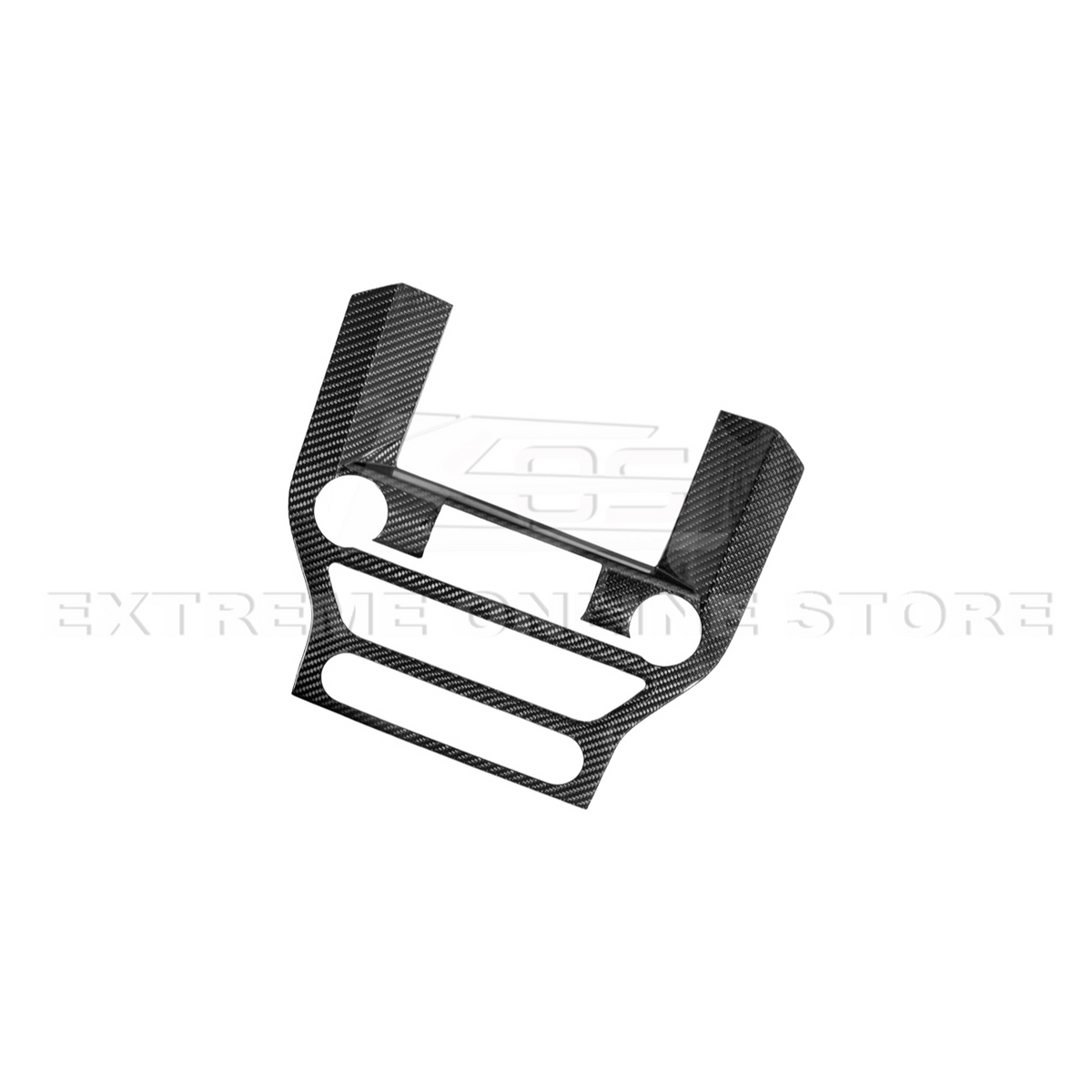 2015-23 Ford Mustang DRY CARBON FIBER Center Console Control Panel Cover image 14