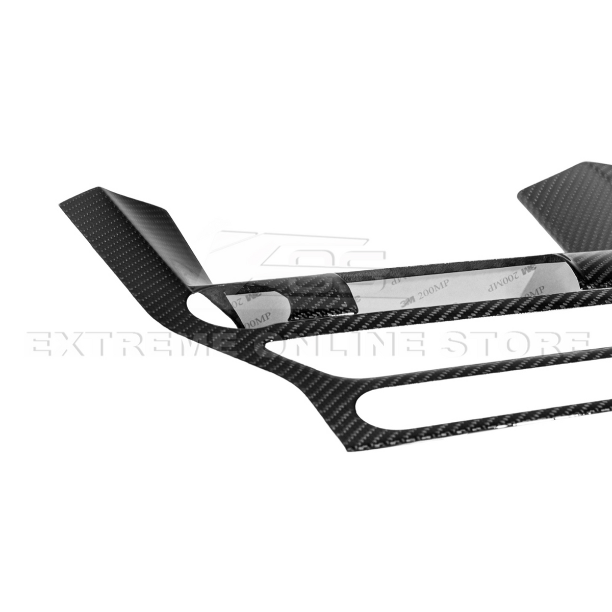 2015-23 Ford Mustang DRY CARBON FIBER Center Console Control Panel Cover image 18