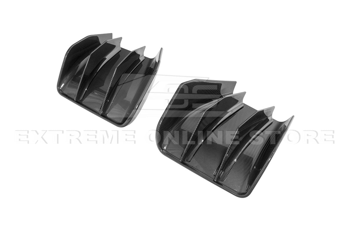 Corvette C7 Add On Rear Bumper Diffuser image 43