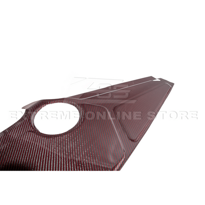 Corvette C8 DRY CARBON FIBER Coupe Engine Bay Panel Cover (3-Pieces Version) image 35
