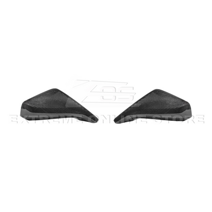 2010-15 Chevrolet Camaro Dry Carbon Fiber Mirror Cover Cap Pair image 14
