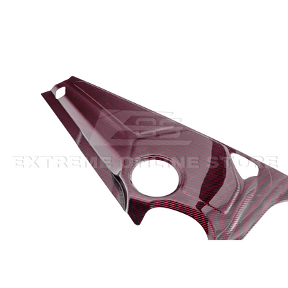 Corvette C8 DRY CARBON FIBER Coupe Engine Bay Panel Cover (3-Pieces Version) image 36