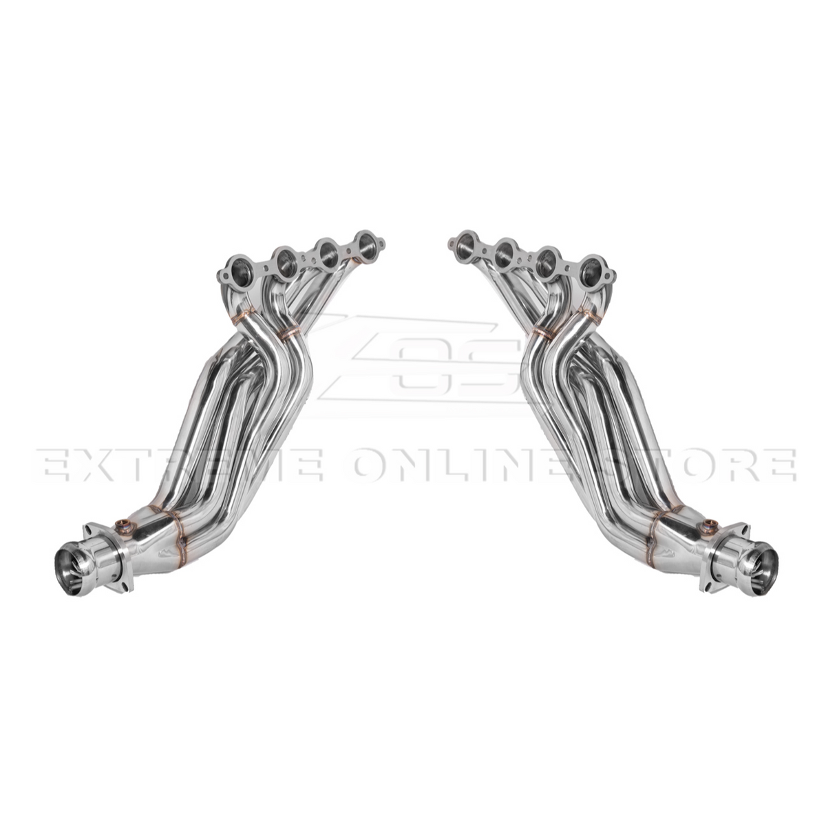 2009-2014 Cadillac CTS-V Long Tube Headers Resonated Mid Pipe image 20