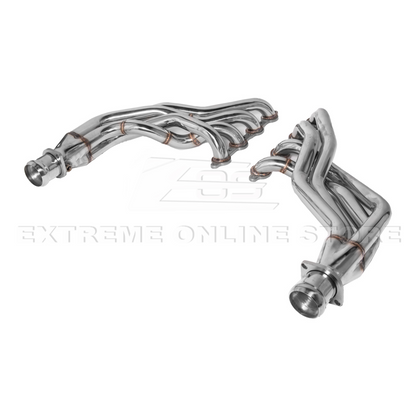 2009-2014 Cadillac CTS-V Long Tube Headers Resonated Mid Pipe image 21