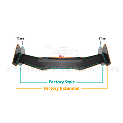 Corvette C7 ZR1 ZTK Conversion Extended Rear Spoiler High Wing image 31