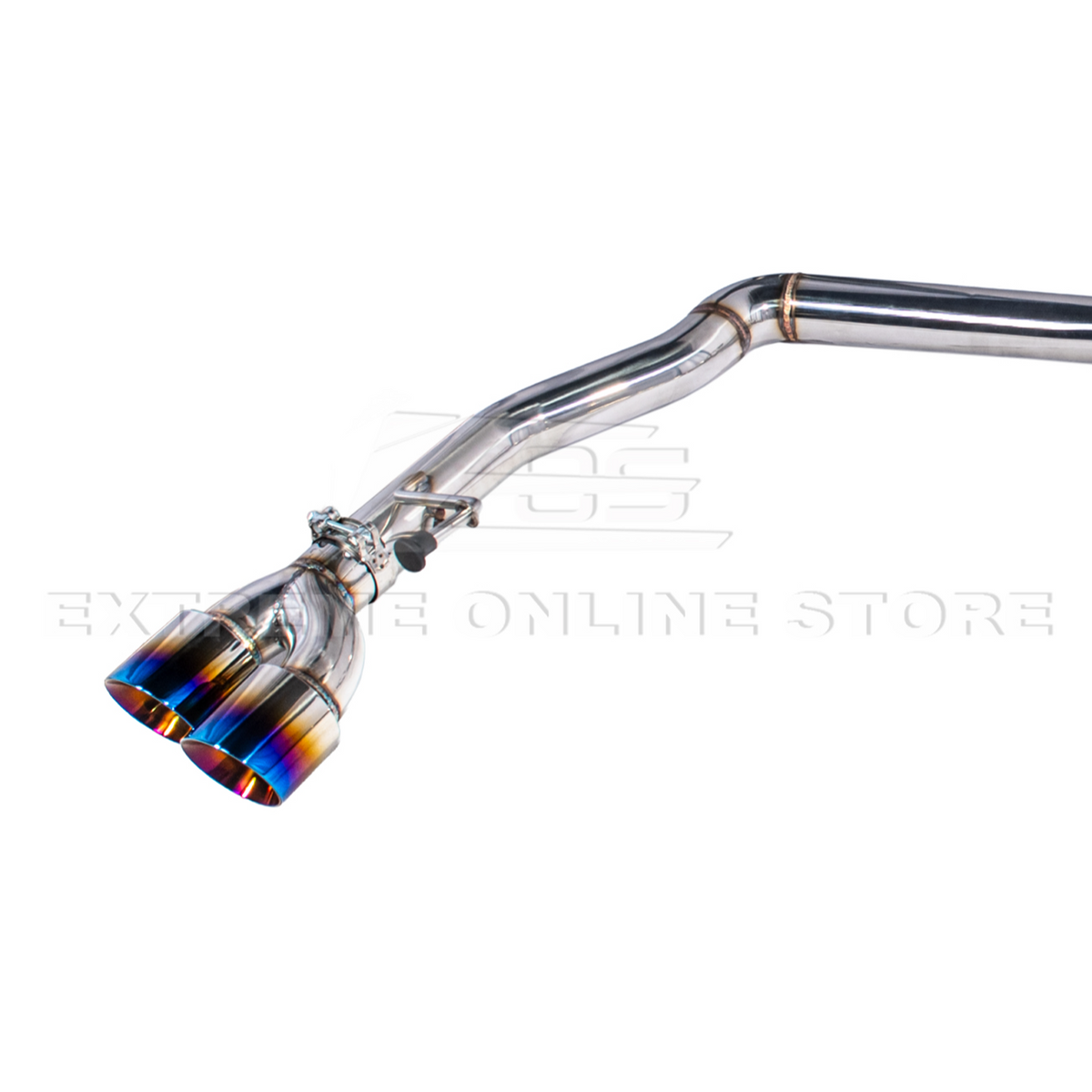 2024+ Mustang GT Muffler Delete Axle Back Quad Tips Exhaust image 25