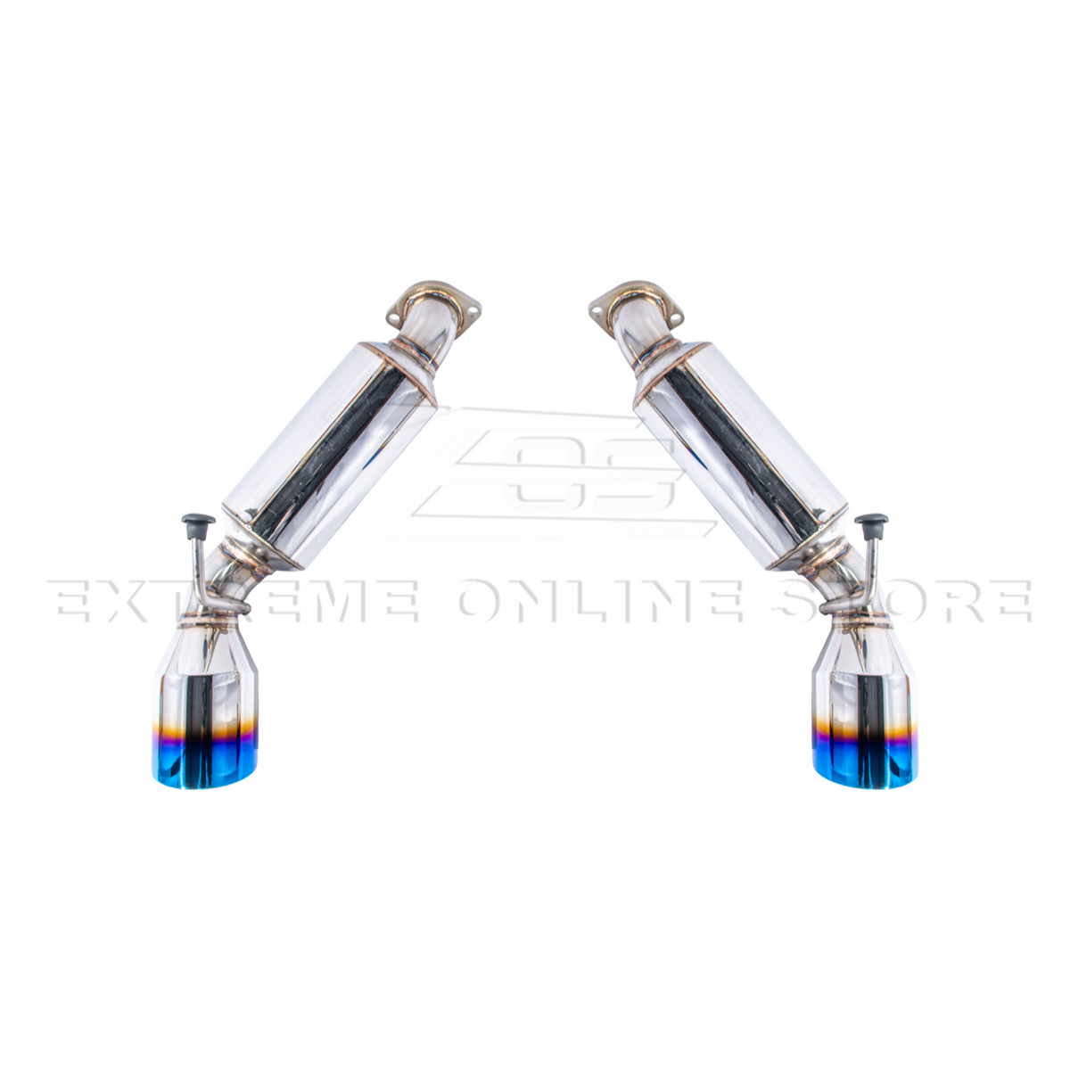 Nissan 370Z | Infiniti Q60 | G37 Coupe Axle Back 4.5 Dual Tips Exhaust image 33
