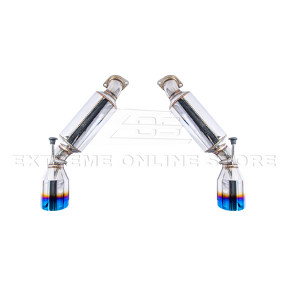Nissan 370Z | Infiniti Q60 | G37 Coupe Axle Back 4.5 Dual Tips Exhaust image 33