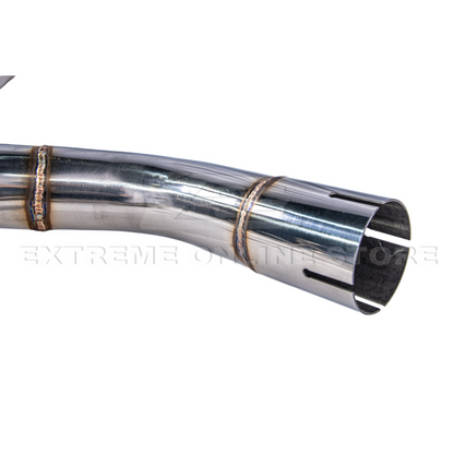 2024+ Mustang GT Muffler Delete Axle Back Quad Tips Exhaust image 23