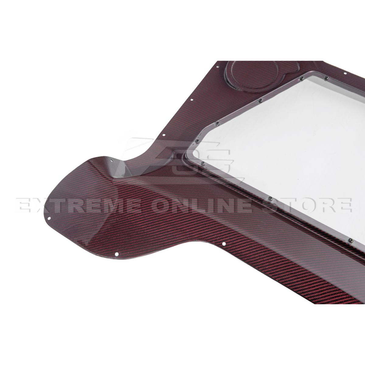 Corvette C8 HTC DRY Carbon Fiber Engine Bay Panel Cover image 55