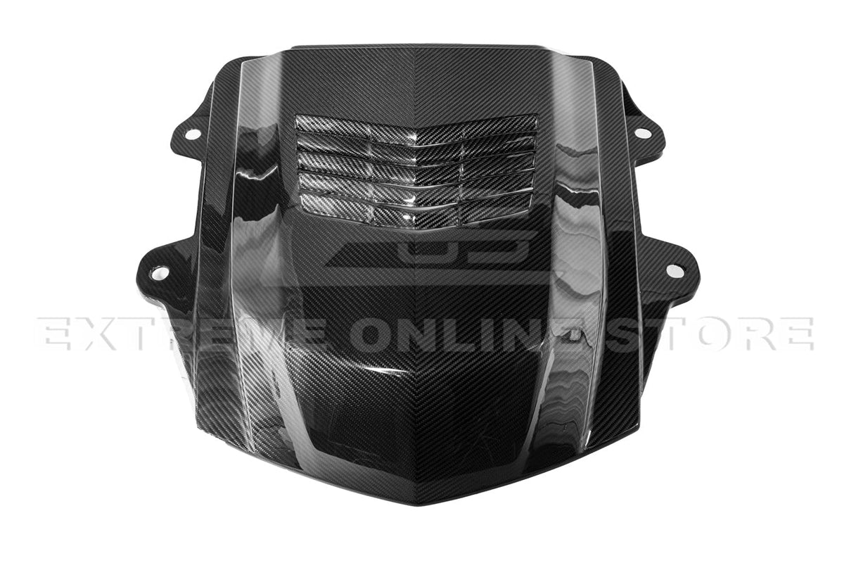 Chevrolet Corvette C7 ZR1 DRY Carbon FIBER Hood Cowl Louver Cover image 13