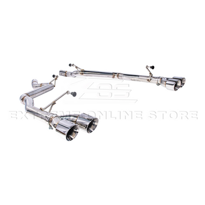 2024+ Mustang GT Muffler Delete Axle Back Quad Tips Exhaust image 10
