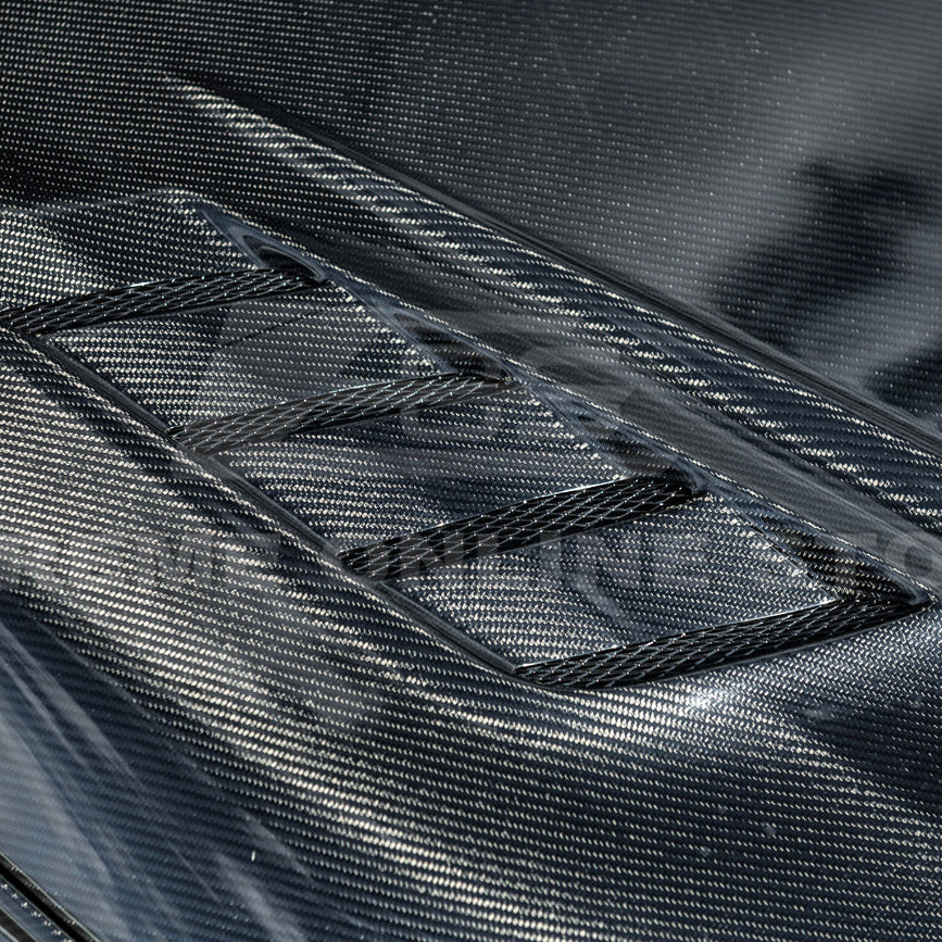 2022-Up Honda Civic JDM Varis Style Front Vented Bumper Hood image 20