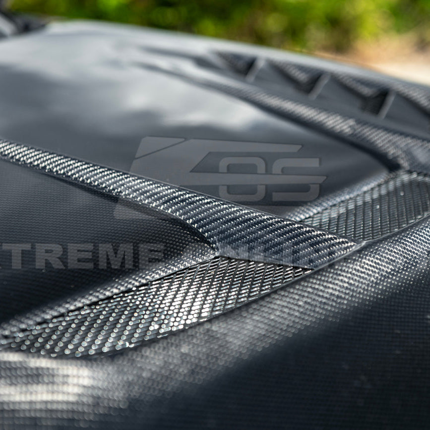 2022-Up Honda Civic | JDM Varis Style CARBON FIBER Front Vented Hood w/ Fender image 23