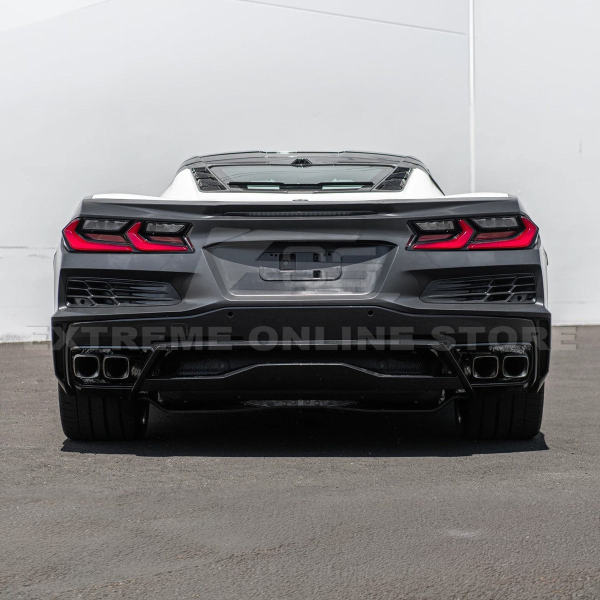 Corvette C8 Stingray Rear Bumper & Spoiler Kit [Z06 Conversion Package] image 6