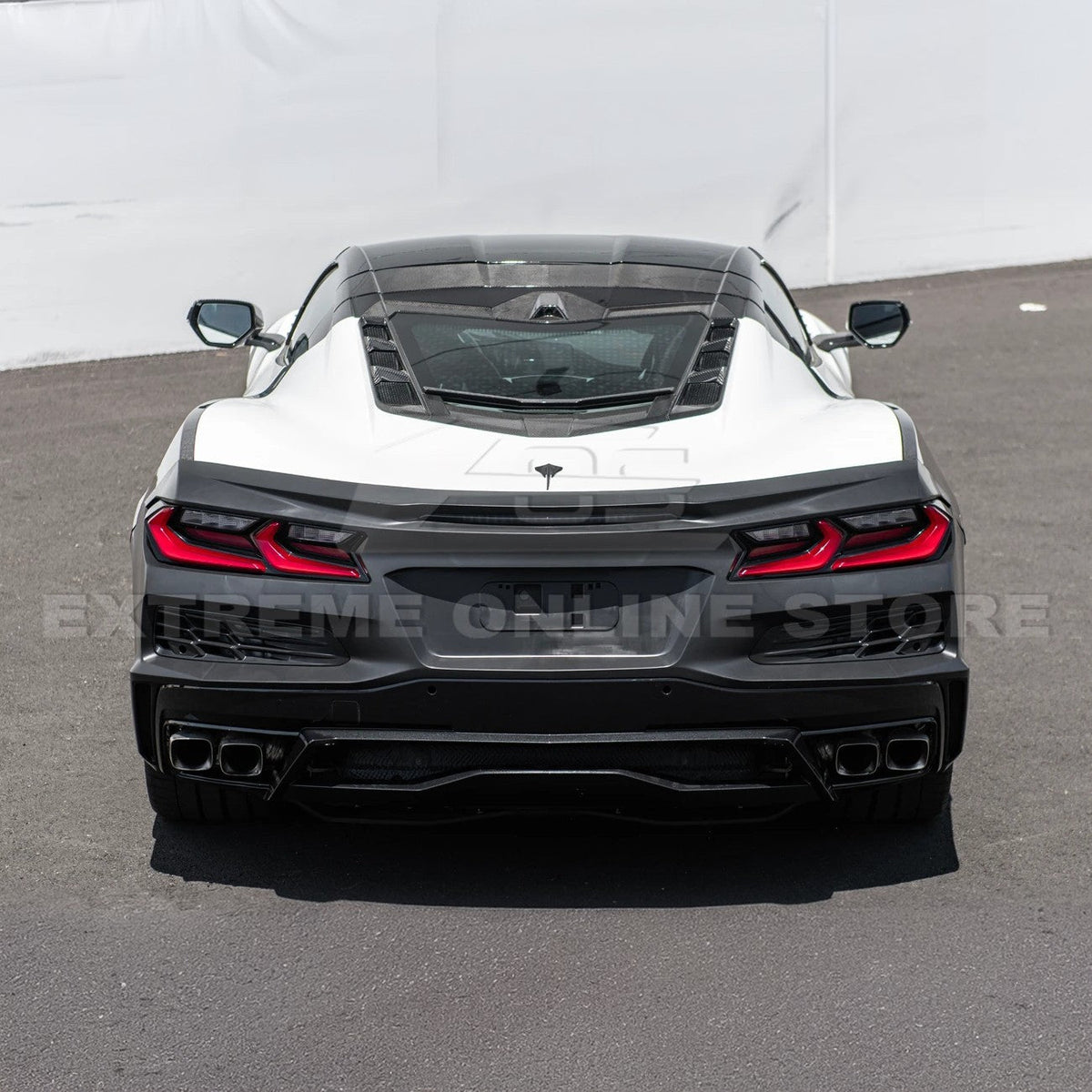 Corvette C8 Stingray Rear Bumper & Spoiler Kit [Z06 Conversion Package] image 7