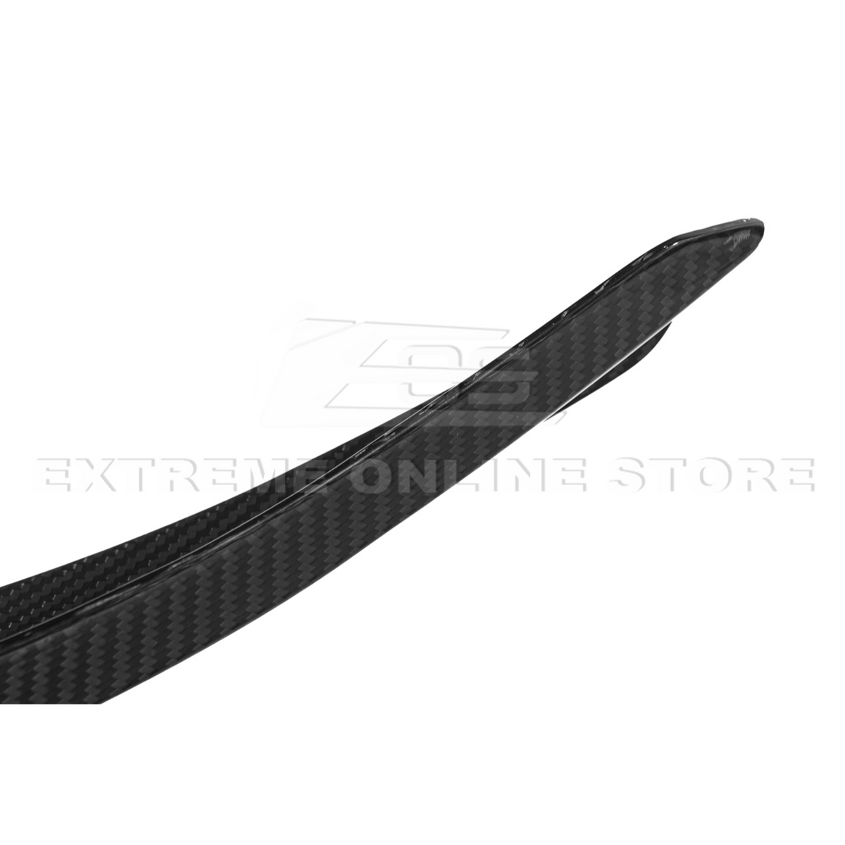 2024+ Ford Mustang GT DRY CARBON FIBER Front Splitter Canards image 21