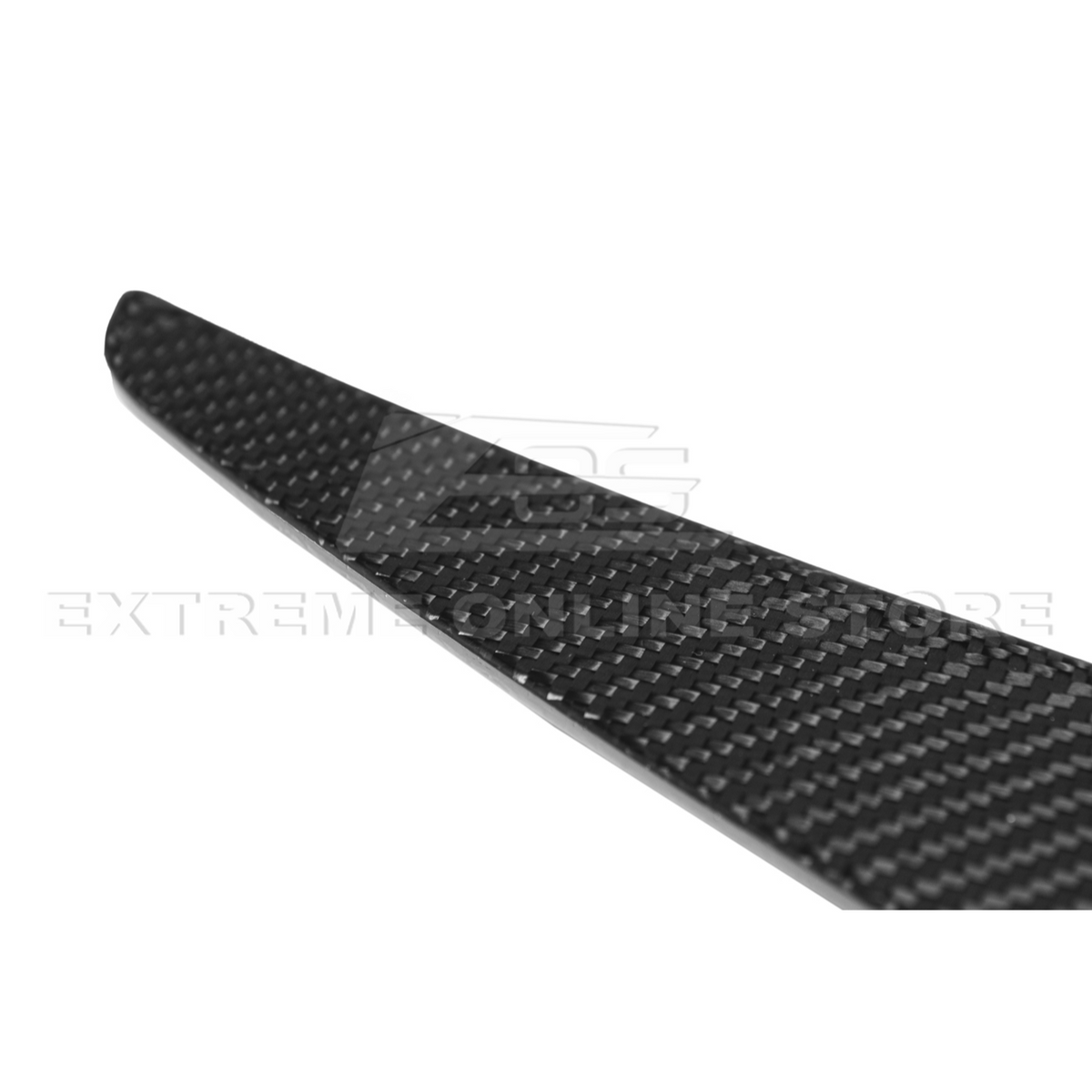 2024+ Ford Mustang GT DRY CARBON FIBER Front Splitter Canards image 19