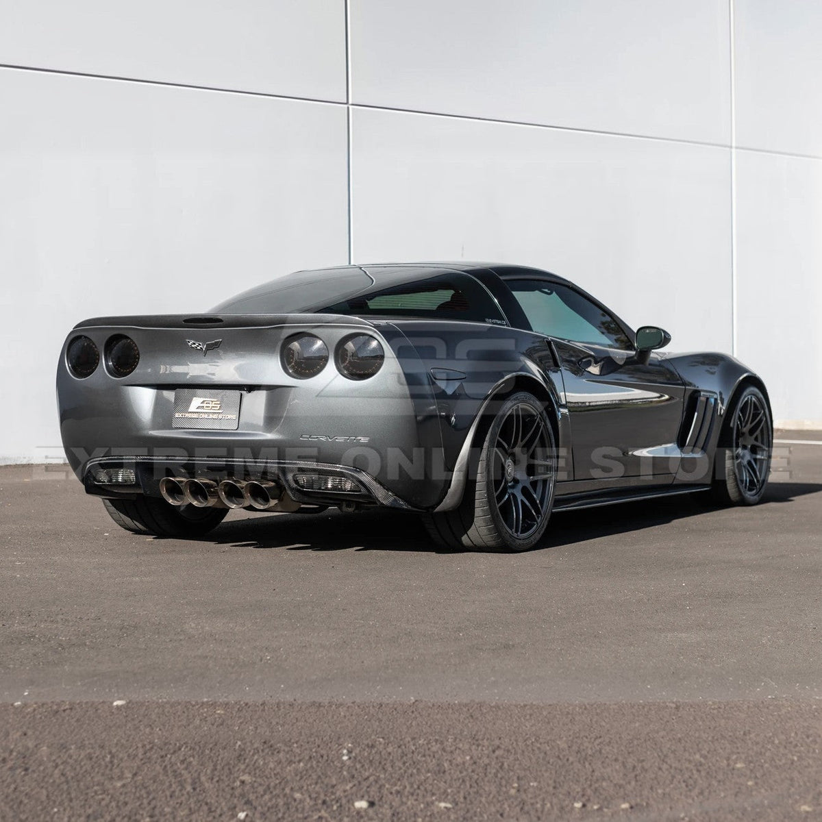 2005-13 Corvette C6 Rear Bumper Diffuser image 7