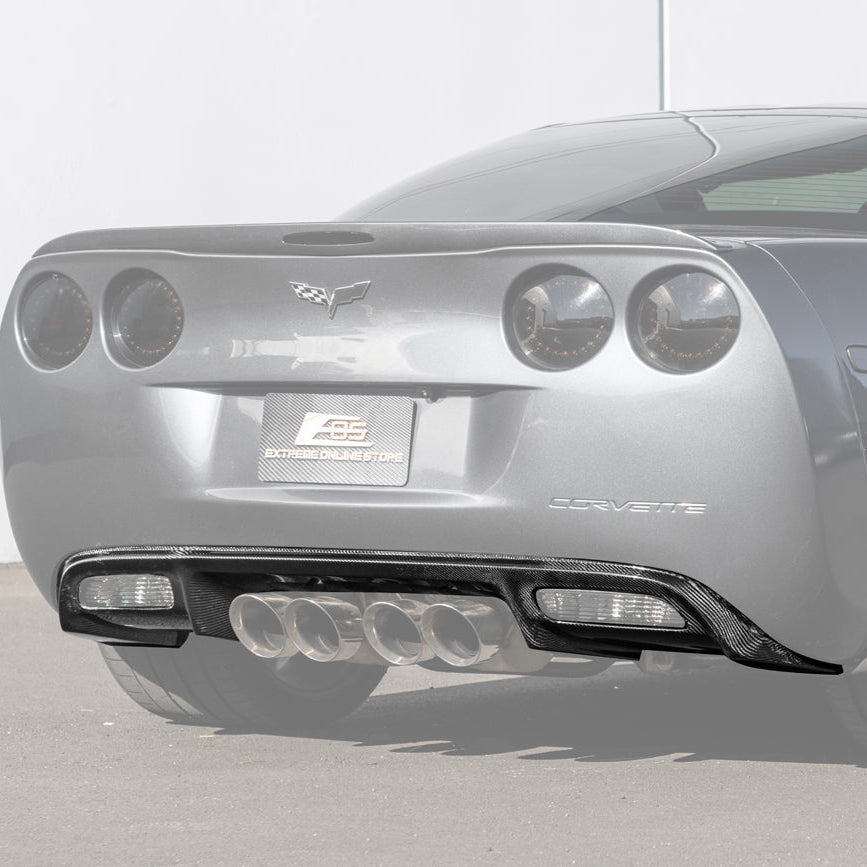 2005-13 Corvette C6 Rear Bumper Diffuser image 3