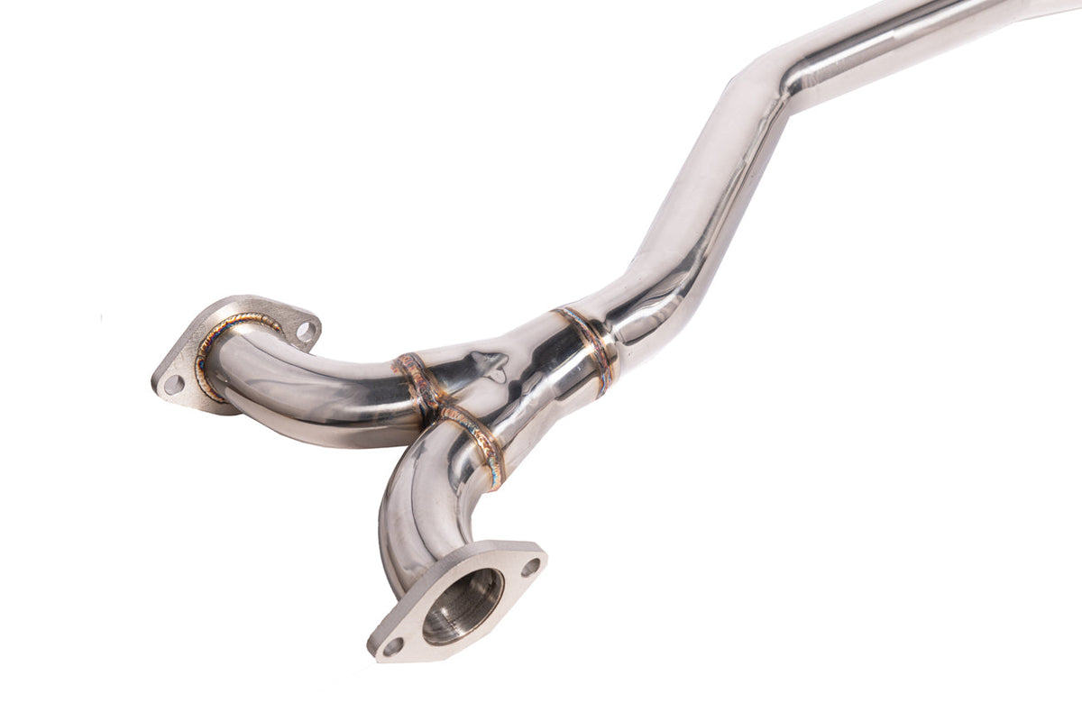 2016-21 Honda Civic EX-L EX LX Touring 1.5T | Resonated 2.5 Inch Mid Pipe Exhaust image 5