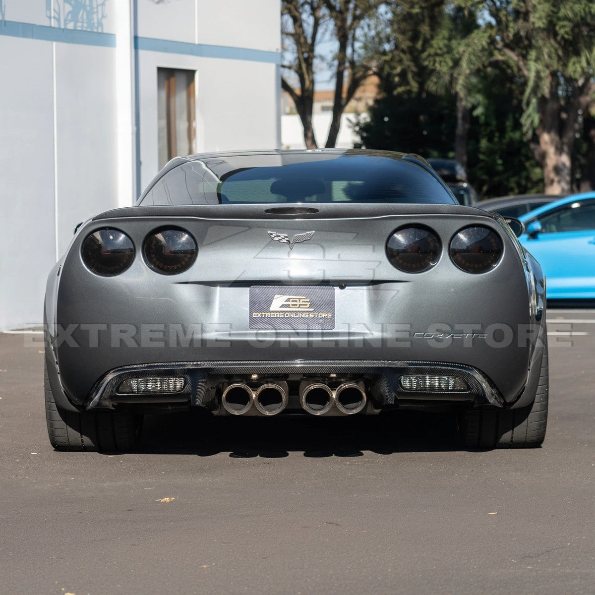 2005-13 Corvette C6 Rear Bumper Diffuser image 6