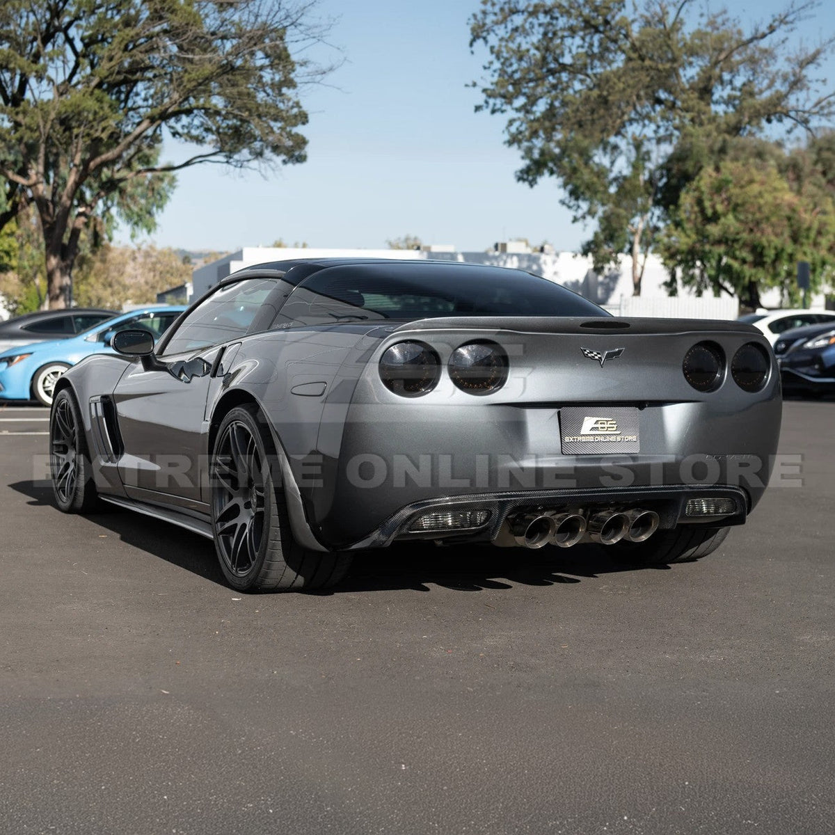 2005-13 Corvette C6 Rear Bumper Diffuser image 4