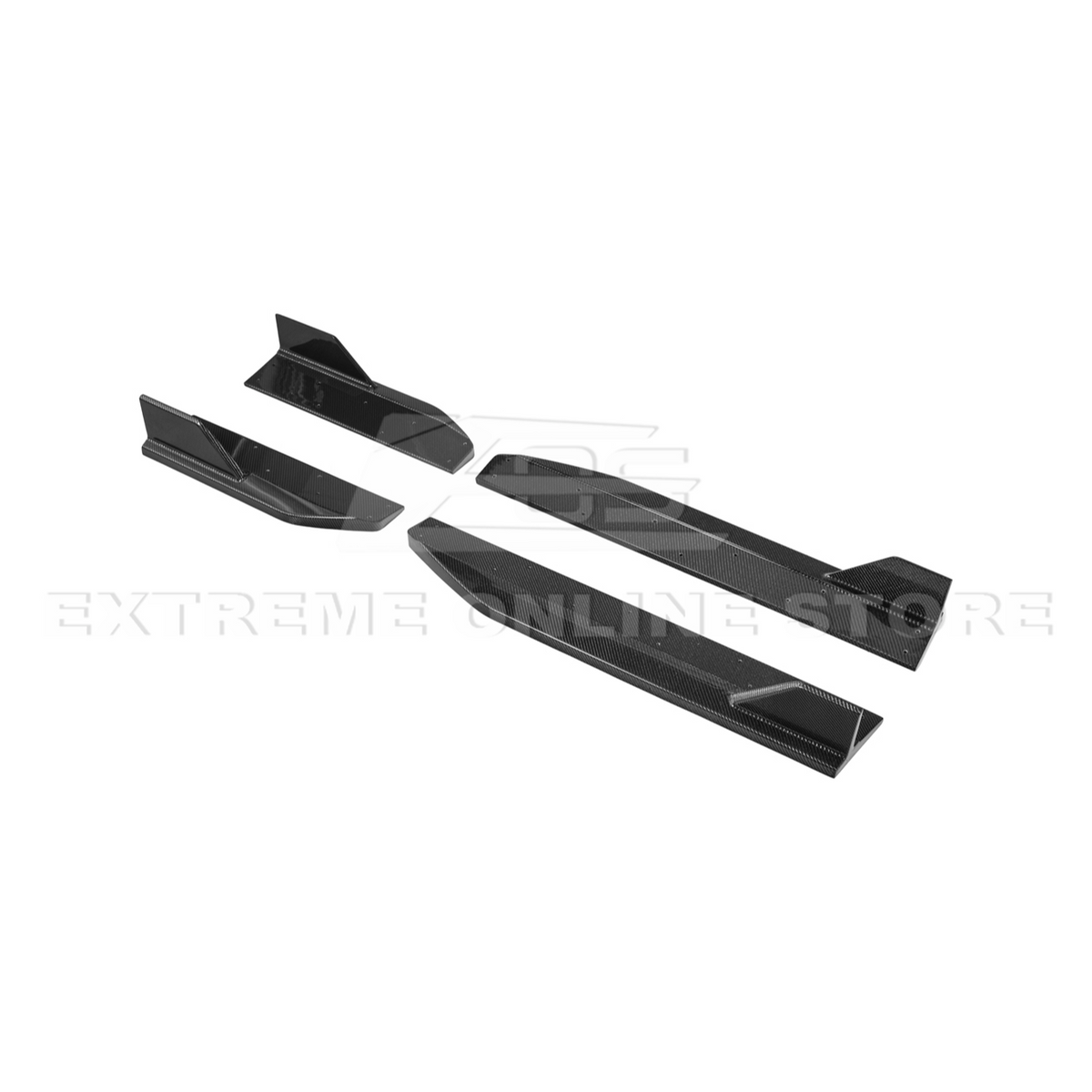 2024+ Ford Mustang Side Skirts Extension image 76