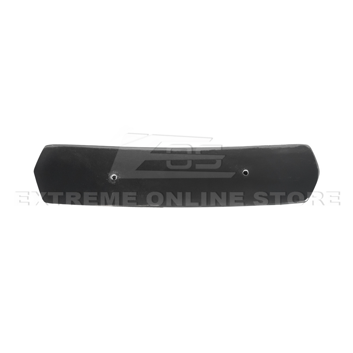 2024-Up Ford Mustang S650 Dry Carbon Fiber Rear Spoiler Applique Bumper Hole Cover image 9