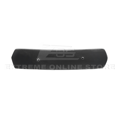 2024-Up Ford Mustang S650 Dry Carbon Fiber Rear Spoiler Applique Bumper Hole Cover image 9