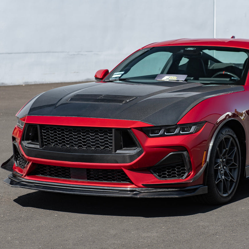 2024-Up Ford Mustang Performance Pack Add-On Front Lip Splitter image 26