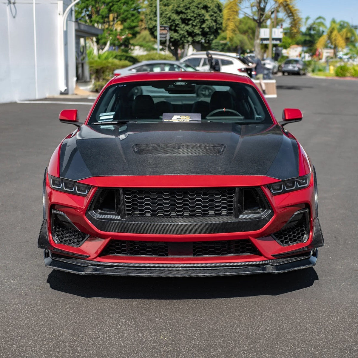 2024-Up Ford Mustang Performance Pack Add-On Front Lip Splitter image 27