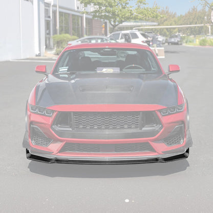 2024-Up Ford Mustang Performance Pack Add-On Front Lip Splitter image 1