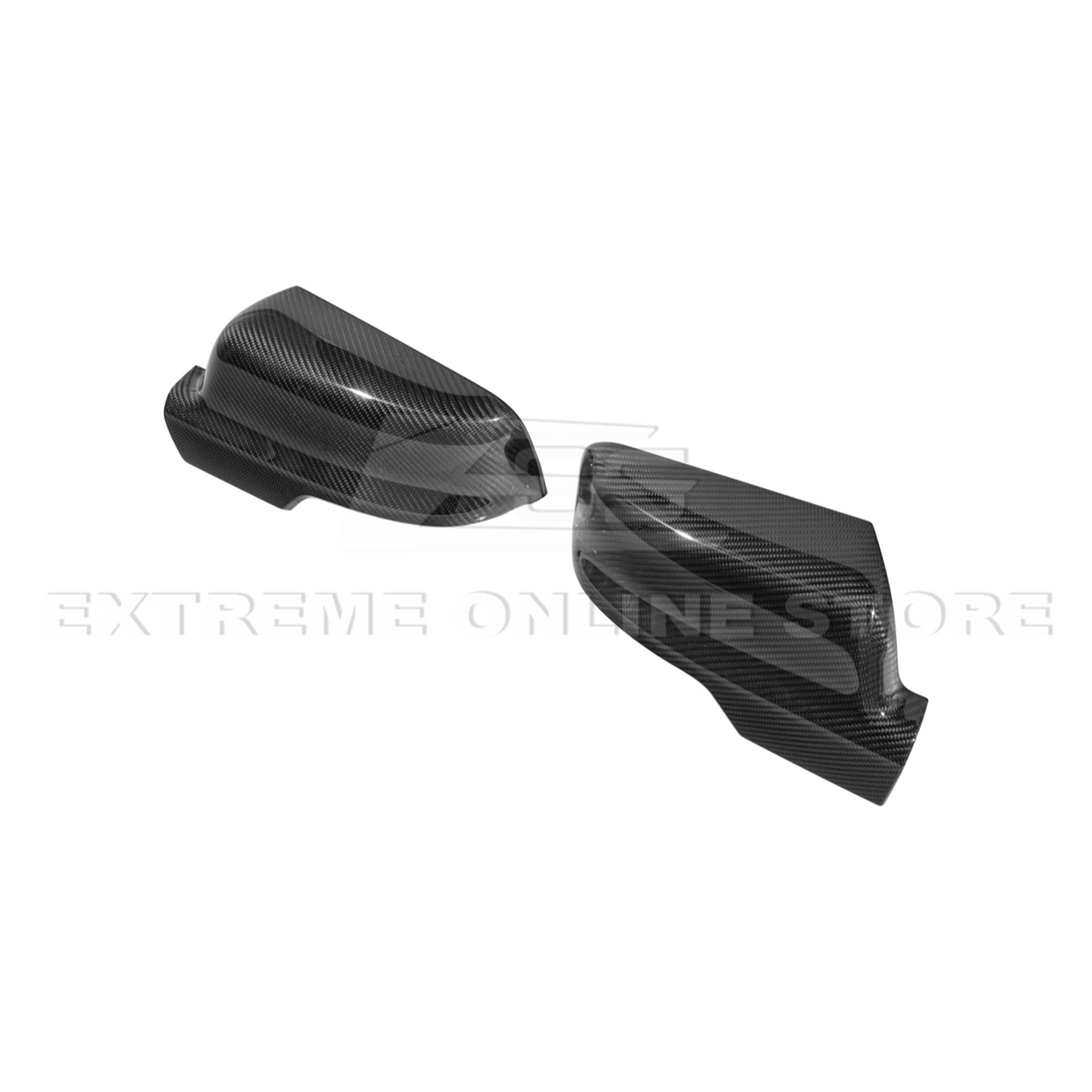 2019-Up Ram 1500 | Factory Style Dry Carbon Fiber Tape On Side Mirror Cap Covers image 19