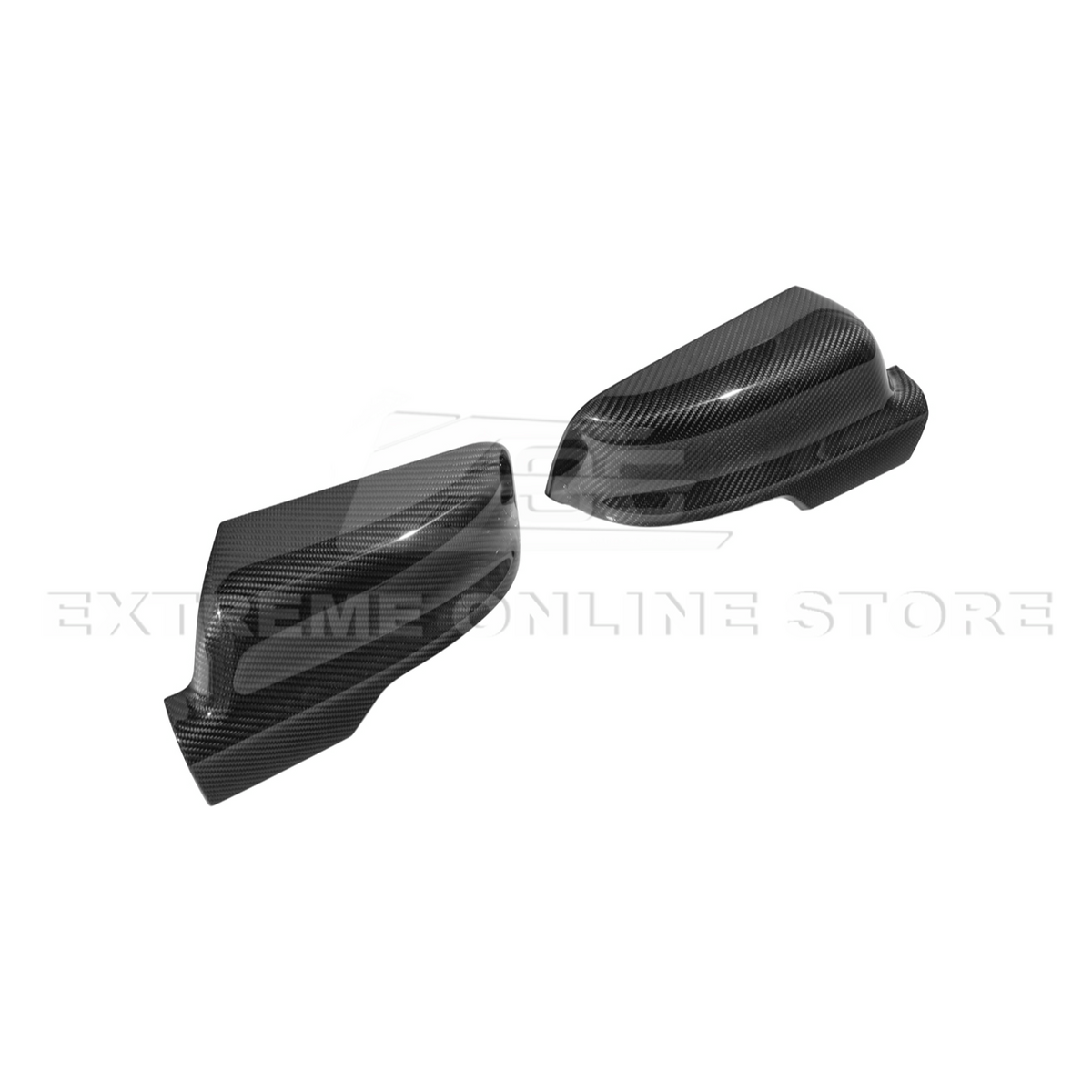 2019-Up Ram 1500 | Factory Style Dry Carbon Fiber Tape On Side Mirror Cap Covers image 20