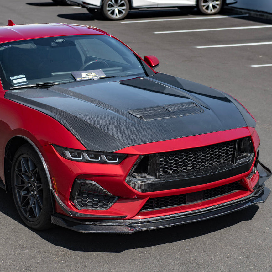 2024-Up Ford Mustang Performance Pack Add-On Front Lip Splitter image 28