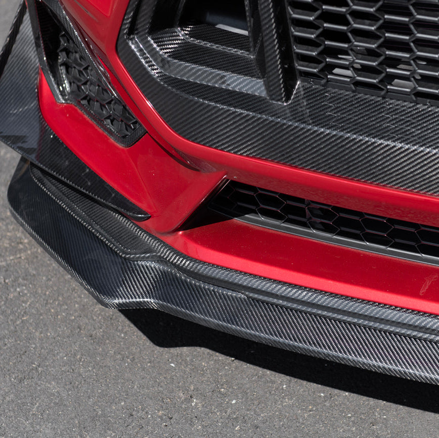 2024-Up Ford Mustang Performance Pack Add-On Front Lip Splitter image 29