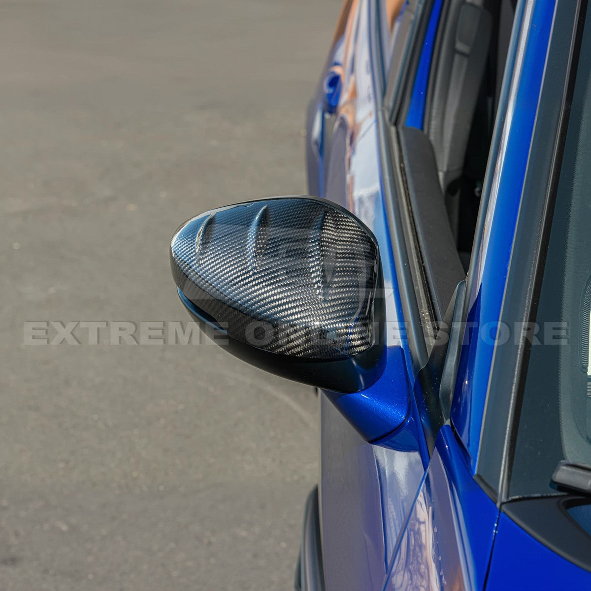 2022-Up Honda Civic / Acura Integra Carbon Fiber Mirror Covers image 5