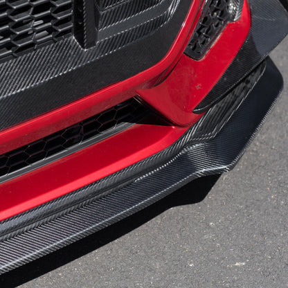 2024-Up Ford Mustang Performance Pack Add-On Front Lip Splitter image 30