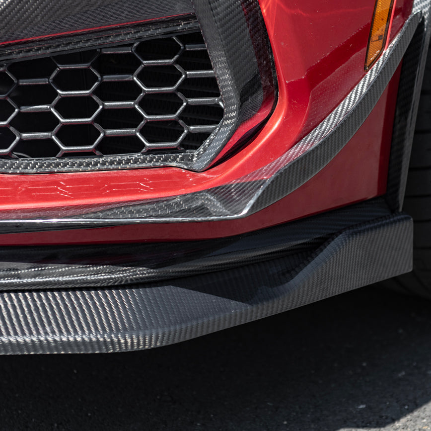 2024-Up Ford Mustang Performance Pack Add-On Front Lip Splitter image 33