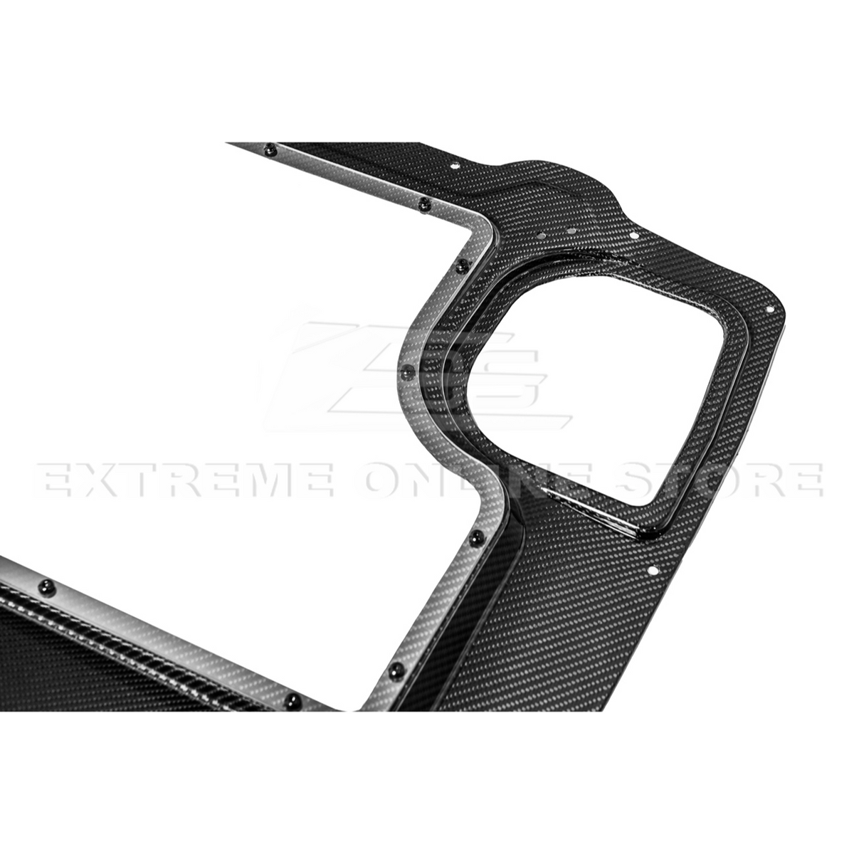 Corvette C8 HTC DRY Carbon Fiber Engine Bay Panel Cover image 36