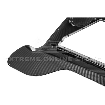 Corvette C8 HTC DRY Carbon Fiber Engine Bay Panel Cover image 34
