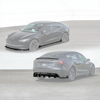 2024-Up Tesla Model 3 Highland Performance Body Kit image 2
