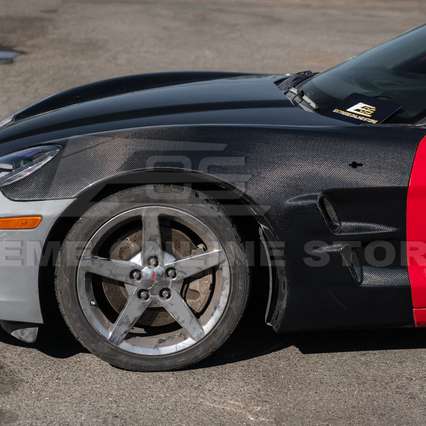 2005-13 Corvette C6 | ZR1 Front Side Wide Body Fender Pair image 15