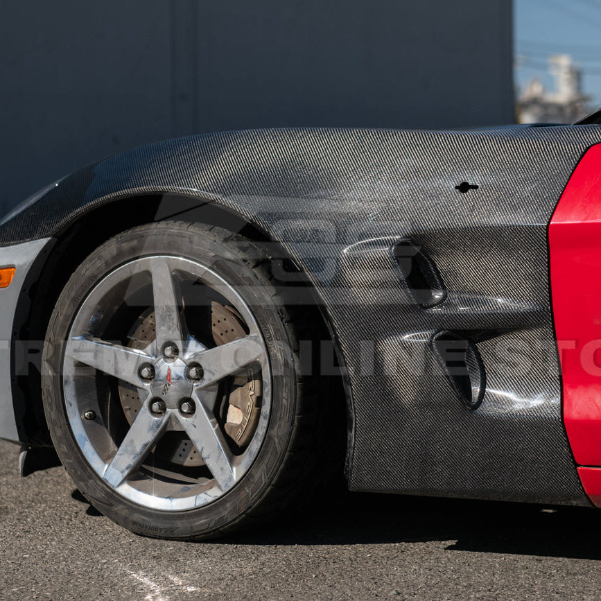 2005-13 Corvette C6 | ZR1 Front Side Wide Body Fender Pair image 17