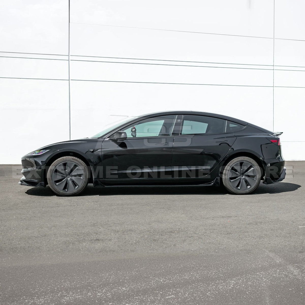 2024-Up Tesla Model 3 Track Style Side Skirts Rocker Panel image 4